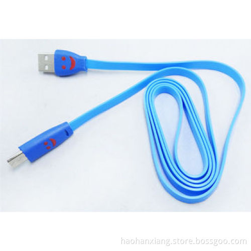 Lighting Flat Smile Micro Female USB to RCA Cable